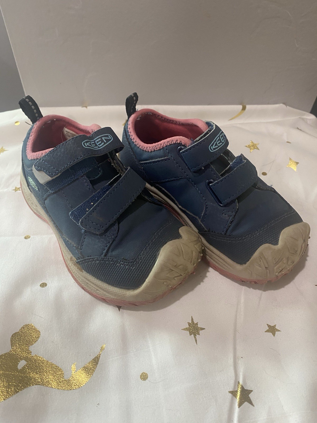 Scarpe sneakers da trekking KEEN bambino Speed Hound blu rosa taglia 10