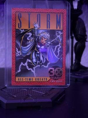 1993 SkyBox Marvel X-Men Storm   All-Time Greats 30 Years RARE