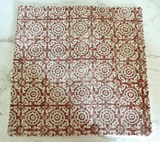 NWOT Pottery Barn Throw Pillow Cover Only Medallion Global 100% Cotton ~Set of 2