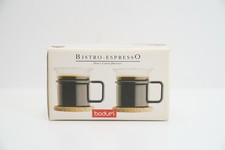 Bodum Bistro Espresso Carsten Jørgensen - Juego de 2 en Caja Original TAMAÑO PEQUEÑO