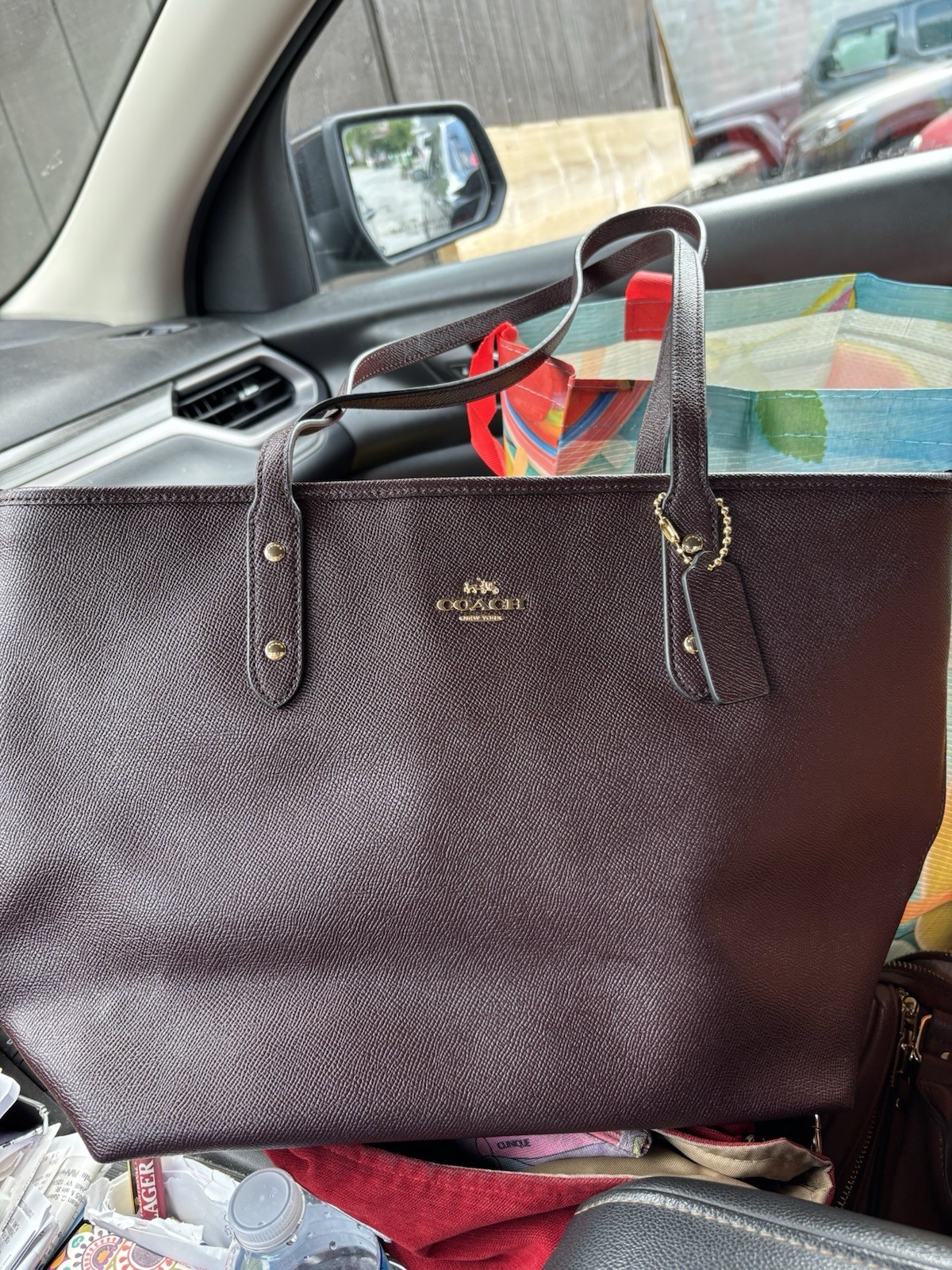 Coach City Tote in Dark Brown - Large Size NWT