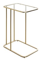 Haku Beistelltisch Goldfarben 45X30Cm Wohnzimmertisch BeistellmöBel Ablagentisch