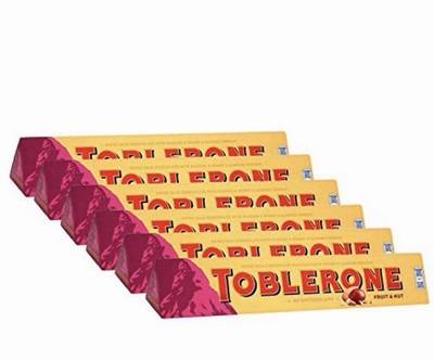 Toblerone Fruit and Nut 20 x 100g