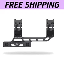 Precision Aluminum Cantilever Mount for 30mm/34mm Optics - Matte Black Finish