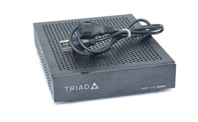 Triad TS-PAMP1-200 1-Zone 2-Channel High Power Amplifier   Tested & Working