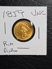 Beautiful High Grade 1859 $3.00 Gold Liberty Coin