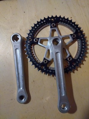 Kurbelgarnitur Stronlight Spidel 105 Deposiertes Modell Peugeot Mercier Gitane 