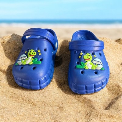 Kids Clogs for Boys Girls Lightweight Slip-On Sandals Water Shoes Beach Pool Sli