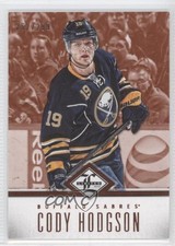 2012-13 Panini Limited 262/299 Cody Hodgson #105 0f8