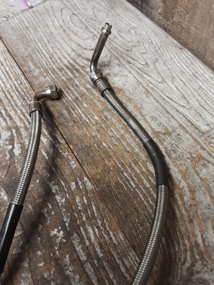 Ducati Monster S2R 800 2007 05-08 motor delantero enfriador de aceite líneas mangueras Foto 4 de 4