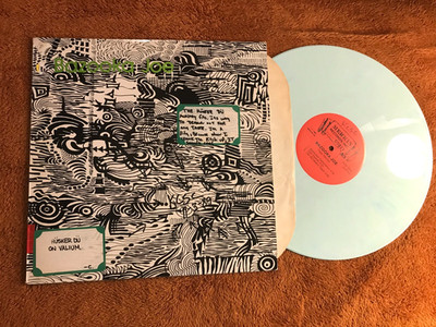Bazooka Joe Two Thirds 1989 White Mint Green Marbled Vinyl LP Garage Punk ORIG!