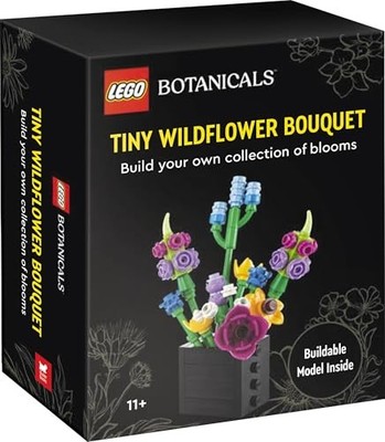 Buster Books - LEGO Botanicals  Tiny Wildflower Bouquet - Hardback - G3z
