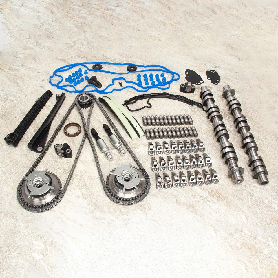NUEVO OEM para Ford 5.4L 3V Kit de árbol de levas + Kit de phasers de leva de cadena de distribución 3R2Z6A257DA Foto 2 de 4