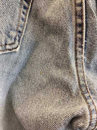 Silver Tab Vintage Medium Wash lockere Passform blaue Jeans Junior Damengröße 9 - Bild 9 von 14