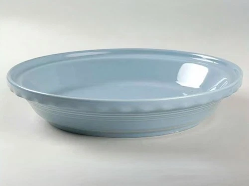 Fiesta 10 1/4" DEEP DISH PIE BAKER - PERIWINKLE -  first quality- MADE IN USA