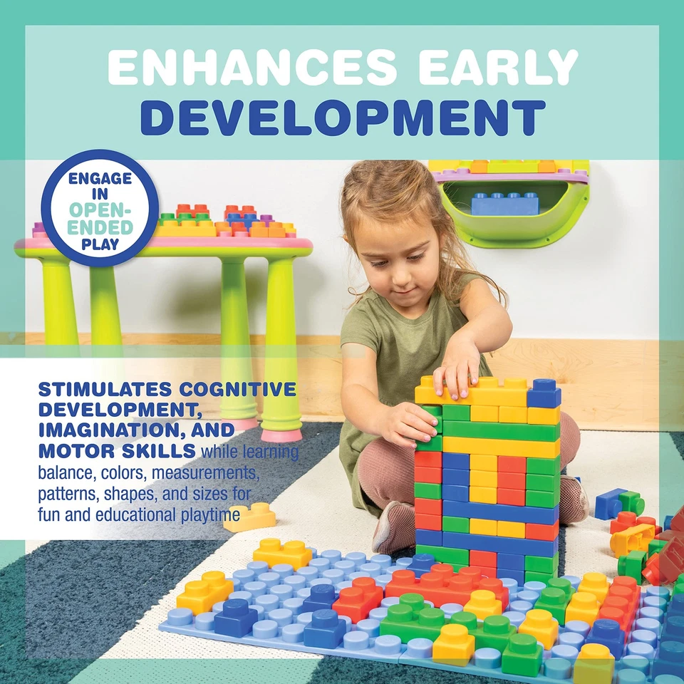 Platform Soft Building Blocks — Educational Sensory Stacking Blocks, Learning... - Image 3 of 4