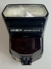 Minolta Maxxum 3200I Flash For Minolta 35mm Film Digital SLR Cameras