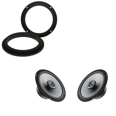 UNO X165 6,5'' 17Cm Koaxial Auto Tür Audio MDF Lautsprecher Upgrade Für Chevrolet