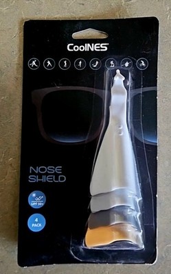 Nose Guards for Glasses - UV Skin Sun Protection - 4 PK Shield Guard Protector 