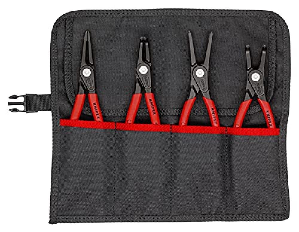 KNIPEX 00 19 57 V01 Set 4 Pinze Anelli Sicurezza Professionali