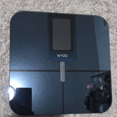 Wyze Scale Ultra Smart Body Composition Scale Black - Open Box slightly used