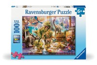 Kinderpuzzle 100 Xxl Teile - Dinos Im Kinderzimmer Spiel Kinderpuzzle 12000863