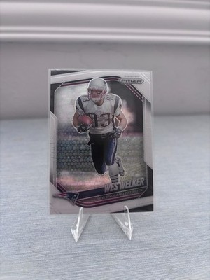 2025 Panini Prizm #181 Wes Welker White Disco Prizm Patriots 