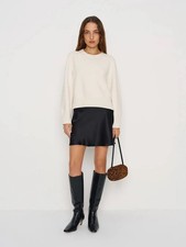 Reformation Silk Skirt