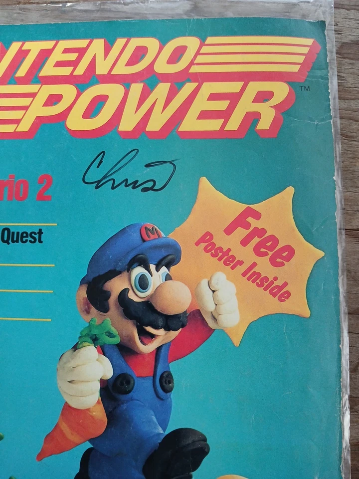 Nintendo Power Vol 1 Super Mario Bros 2 con póster Foto 2 de 4