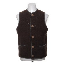 Grasegger, Outdoor Weste, Herren, Größe: 48, Braun, Wolle, Fischgräte #tJn