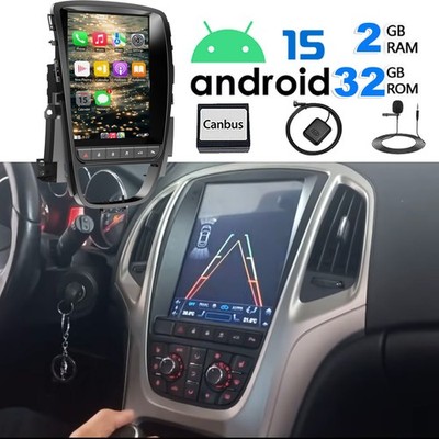 32GB Android 15 10' Autoradio Carplay DAB Für Opel Astra J Buick EXCELLE Verano