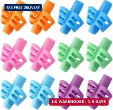 12 Pack Pencil Grips for Kids Handwriting Pencil Grippers, Pencil Writing Aid Gr
