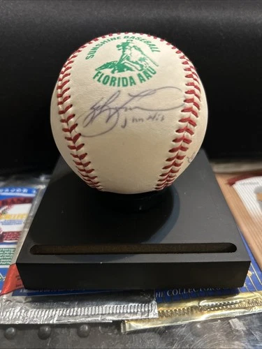 Autographed Baseball Signed By Milt Thompson, Sal Fasano, Ruben Tejada