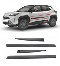 per Toyota Yaris Cross Protezioni porte fasce portiere strisce plastica nera