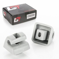 2X Sonnenblendenhalter Sonnenblenden Halterung Clips Grau FüR Mercedes W126
