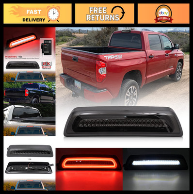 LED Third Brake Light Replacement for 2007-2021 Tundra Pickup Trucks - Red Strob