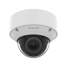 Hanwha QNV-C6083R 2MP IR Outdoor Vandal Dome AI Camera - White