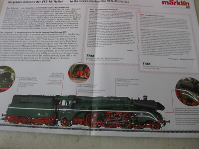 Märklin H0 - 39027 - Locomotive à vapeur avec tender (1) - Série 02 Le Schorsch - DR (DDR