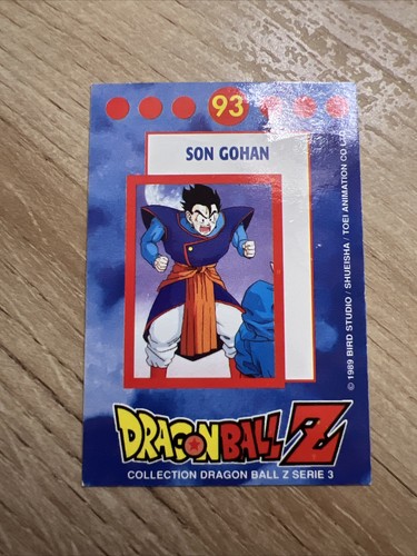 Dragon Ball Z #93 Son Gohan - Series 3 Gold Prism - Picture 2 of 6