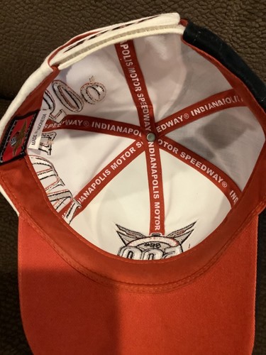 Indianapolis 500 Wrap Around Adjustable Cap Hat Indy 89th 2005 Vintage Rare - Picture 7 of 11