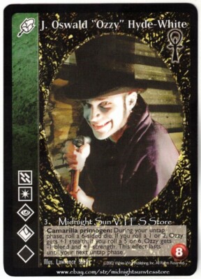J. Oswald ''Ozzy'' Hyde-White Camarilla Edition V:TES VTES Vampire CCG