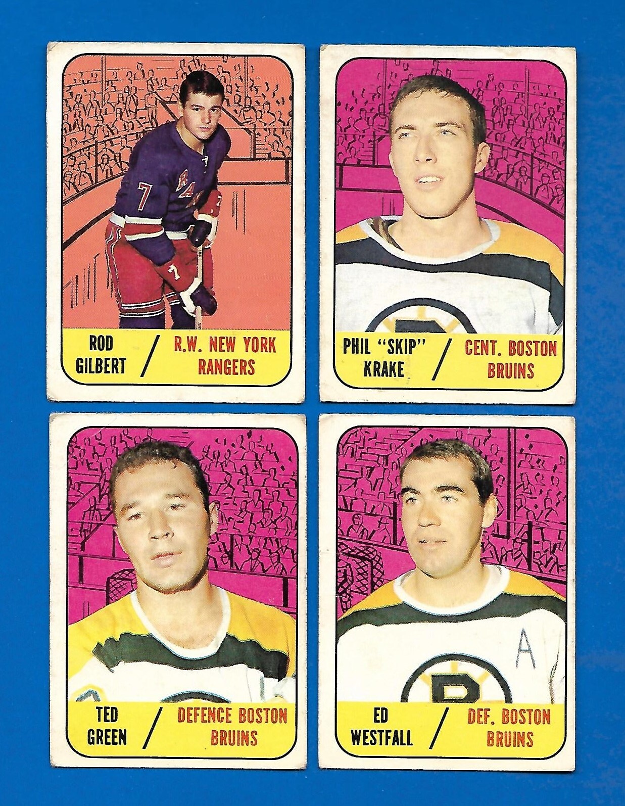 1967-68 TOPPS 67-68 NHL HOCKEY CARD 1-132 SEE LIST - Picture 314 of 469