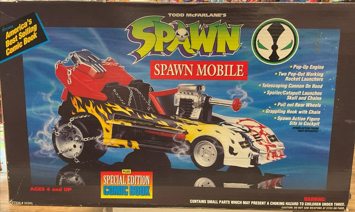 Todd McFarlane's Spawn Mobile ミニカー　新品未使用 Todd Toys Todd McFarlane's Spawn Mobile | Lost 4 Toys
