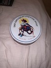 Vintage 1926 Round Canister Tin: The Saturday Evening Post norman rockwell — photo 1