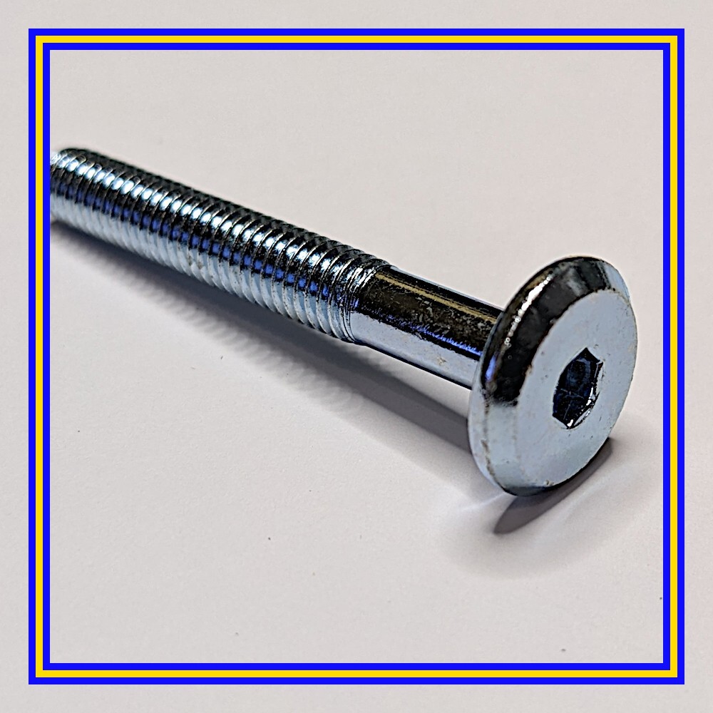 105111 X 4 IKEA Hex Head Bolt/ Screw (M6). 74mm in Length | eBay