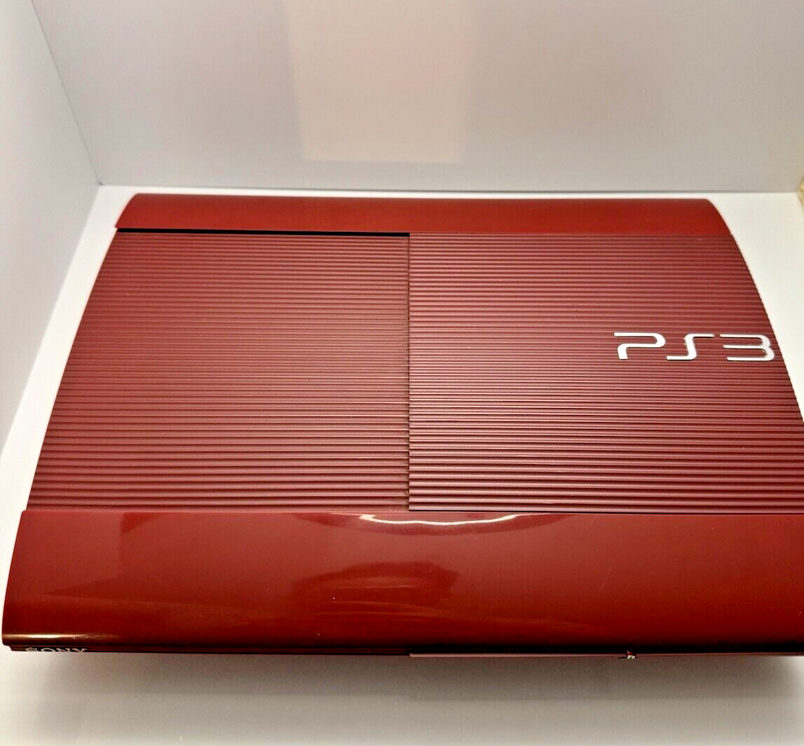 Playstation 3 Super Slim Red 500GB God Of War  Bundle (CECH-4001C)