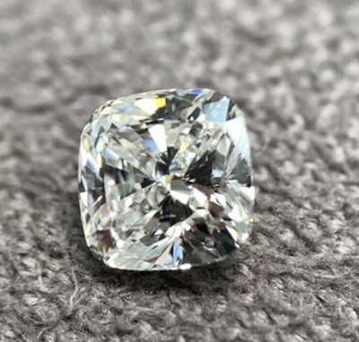 3.00 Ct Lab-Grown CVD Diamond D VVS1 Clarity Cushion Cut EGL Loose Gemstone 5OSN