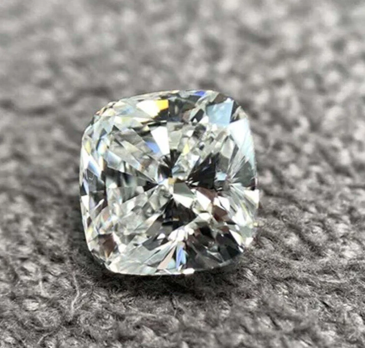 2.3 Ct Lab-Grown CVD Diamond D VVS1 Clarity Cushion Cut EGL Loose Gemstone 5OSN - Image 4 of 4