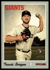 2019 Topps Heritage #697 Travis Bergen