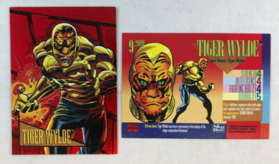 SINGLE CHASE CARD: Marvel Universe IV 1993 Skybox Red Foil #9